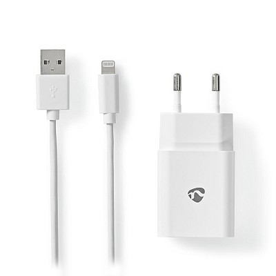 Nedis Universal  USB 2.4 A,    Lightning 8-Pin,   