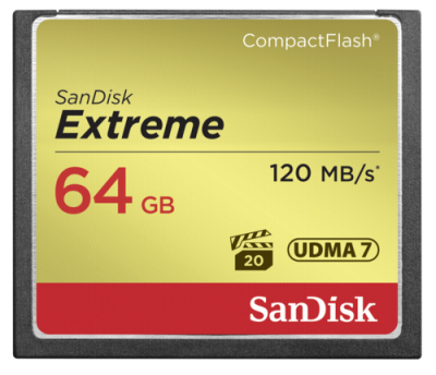 Extreme CF 64GB 120MB/s UDMA7