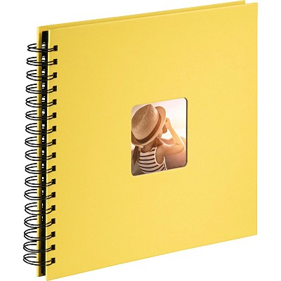 Hama  Fine Art  Spiral yellow 28x24 50 black Pages 7199