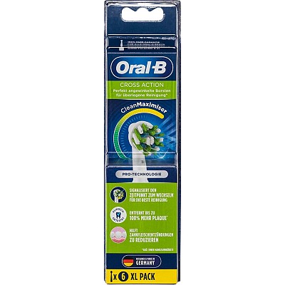 Oral-B Cross Action CleanMaximiser      White 6