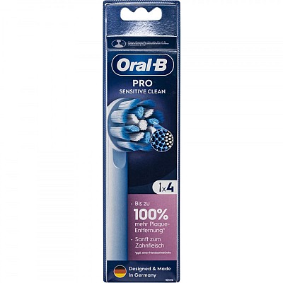 Oral-B Toothbrush heads Pro Sensitive Clean 4 pcs.