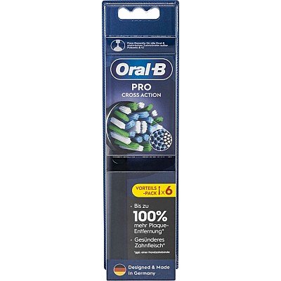 Oral-B      black Edition ProCrossAction CleanMaximizer 6pc