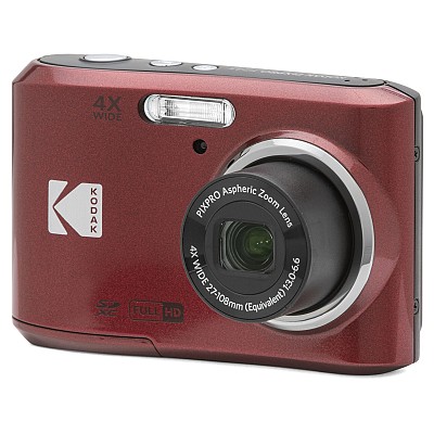 Kodak   16MP   4x   2.7'' Friendly Zoom FZ45 red