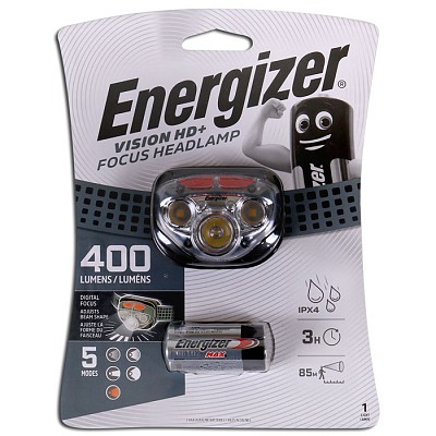   Energizer Vision HD+ Focus 400 Lumens